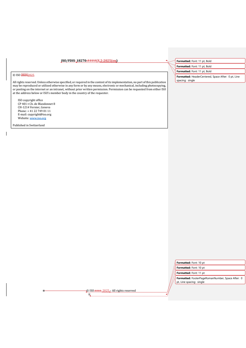 REDLINE ISO/FDIS 18270.2 - Classification and performance guidelines for leather upholstered products
Released:9/25/2025