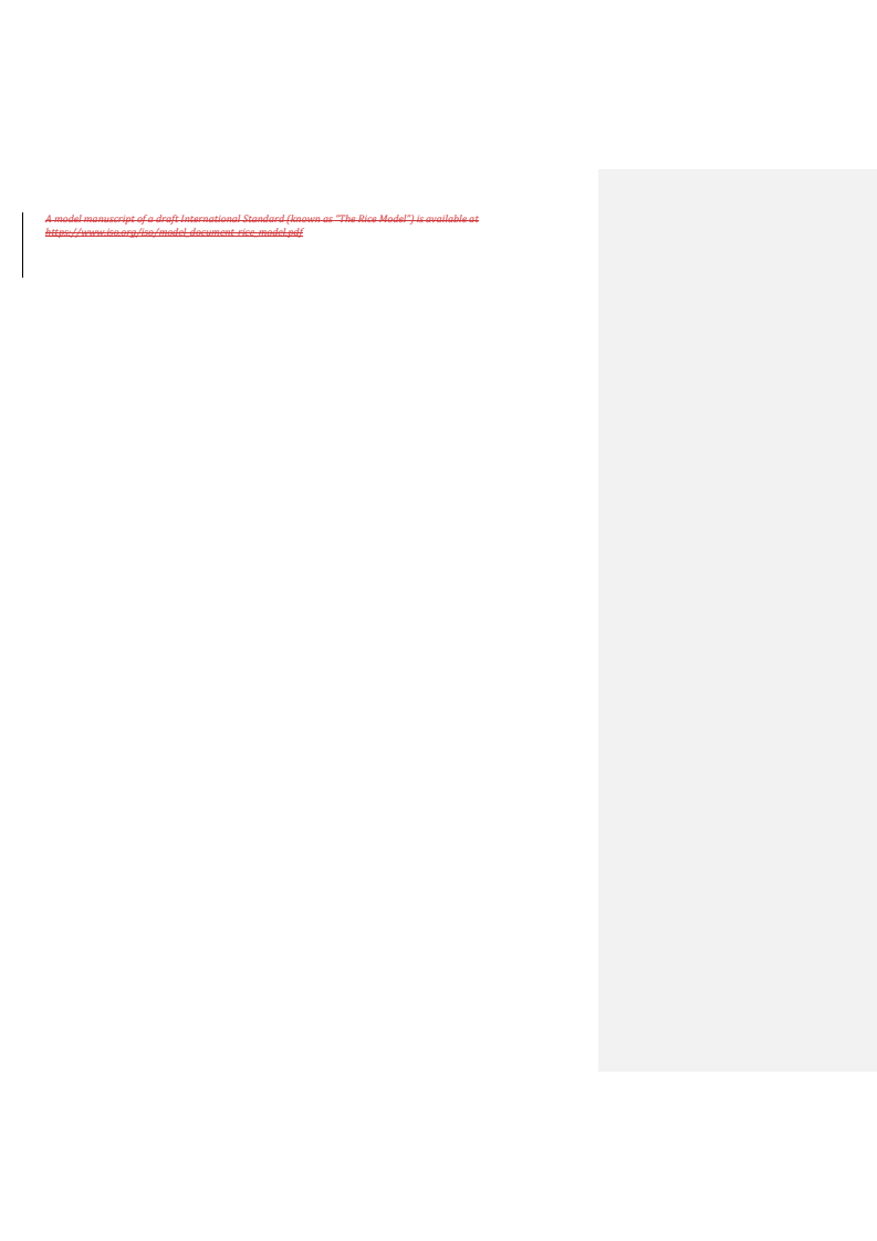 ISO/FDIS 18615-1 REDLINE ISO/FDIS 18615-1 - Traditional Chinese medicine — Electric radial pulse tonometric devices — Part 1: General requirements - Page 2 preview
