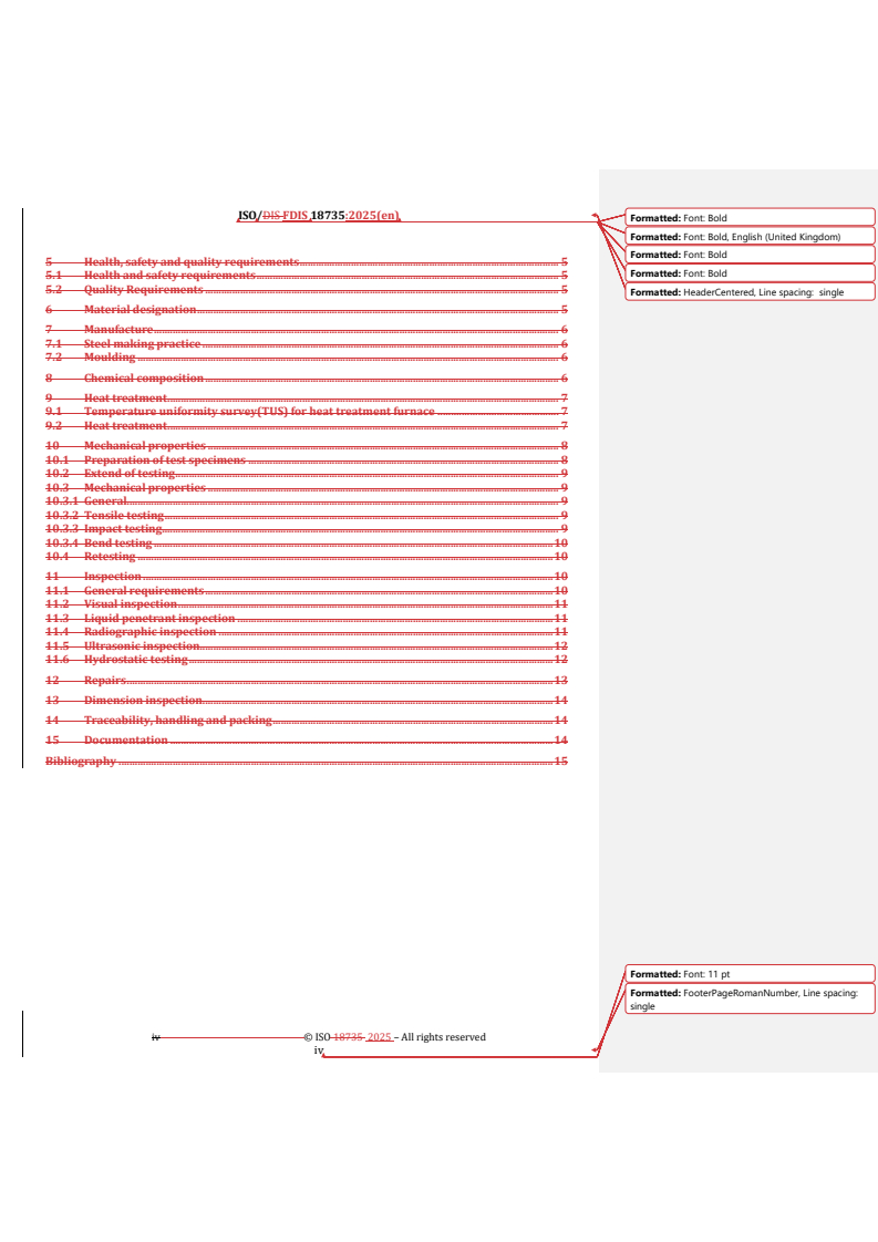 ISO/FDIS 18735 REDLINE ISO/FDIS 18735 - Ships and marine technology — High-manganese austenitic steel — Specification for high-manganese austenitic steel castings for cryogenic temperature
Released:18. 11. 2025 - Page 4 preview