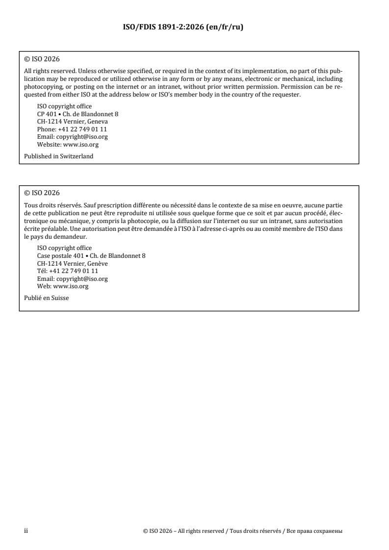 ISO/FDIS 1891-2 REDLINE ISO/FDIS 1891-2 - Fasteners — Vocabulary — Part 2: Coatings - Page 2 preview