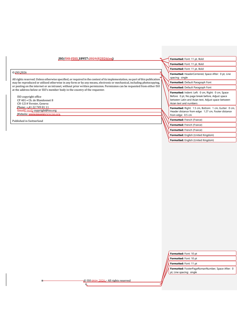 ISO 18957 REDLINE ISO/FDIS 18957 - Plastics — Determination of the aerobic biodegradation of plastic materials exposed to seawater using accelerated conditions in laboratory - Page 2 preview