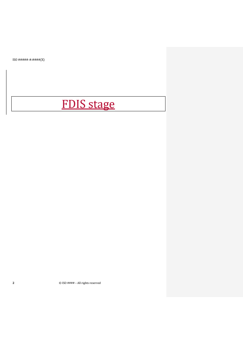 ISO/FDIS 19085-20 REDLINE ISO/FDIS 19085-20 - Woodworking machines — Safety — Part 20: Horizontal cutting cross-cut sawing machines with one saw unit (radial arm saws) - Page 2 preview
