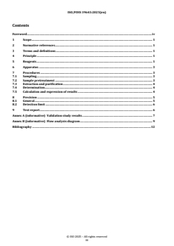 REDLINE ISO/FDIS 19643 - Meat and meat products — Determination of nitrite and nitrate content — Continuous flow analysis (CFA) method
Released:9/24/2025 - Page 3 preview
