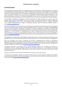 ISO/FDIS 20342-4 - Produits d'assistance pour l'intégrité des tissus en position allongée — Partie 4: Méthodes d'essai de durabilité
Released:11/23/2025 - Page 4 preview