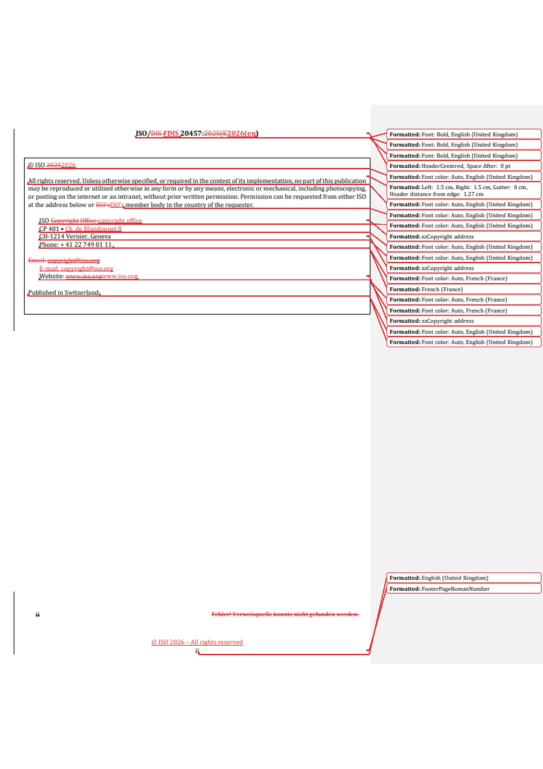 ISO 20457 REDLINE ISO/FDIS 20457 - Plastics moulded parts — Tolerances and acceptance conditions - Page 2 preview