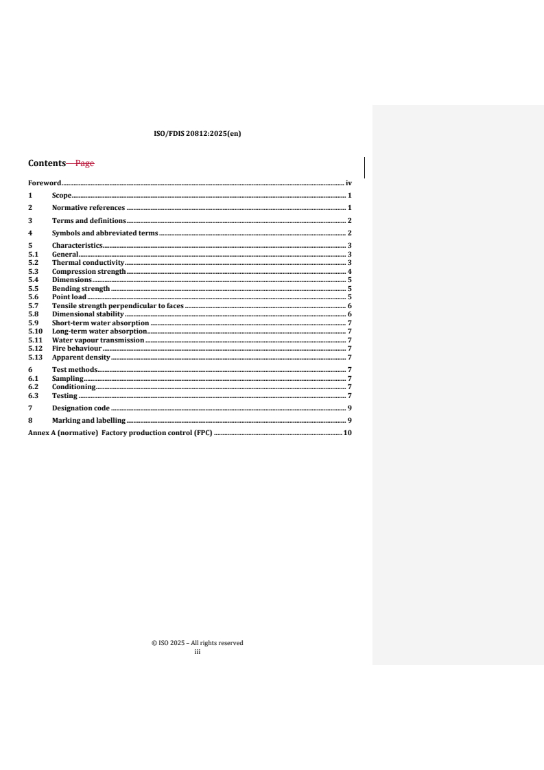 ISO 20812 REDLINE ISO/FDIS 20812 - Thermal insulation products for buildings — Cellular glass products — Specification
Released:19. 09. 2025 - Page 3 preview