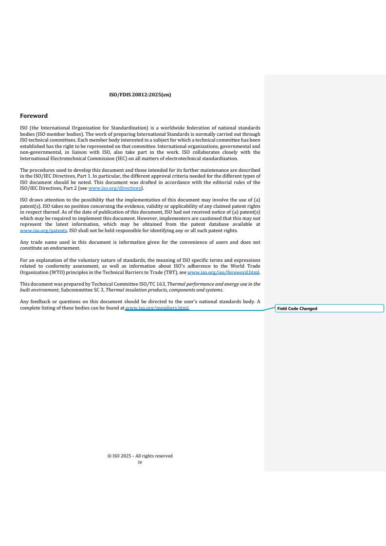 ISO 20812 REDLINE ISO/FDIS 20812 - Thermal insulation products for buildings — Cellular glass products — Specification
Released:19. 09. 2025 - Page 4 preview