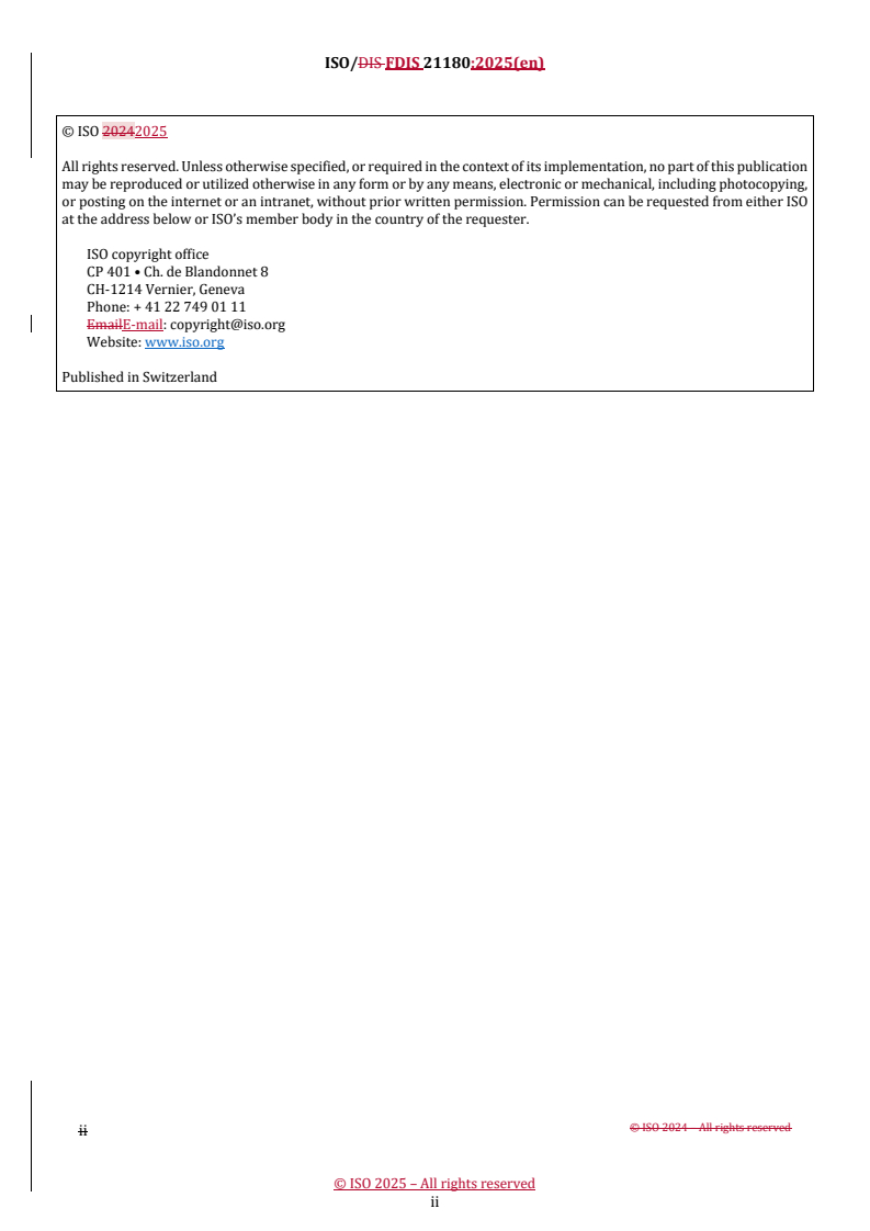 REDLINE ISO/FDIS 21180 - Light conveyor belts — Determination of the maximum tensile strength
Released:8. 08. 2025