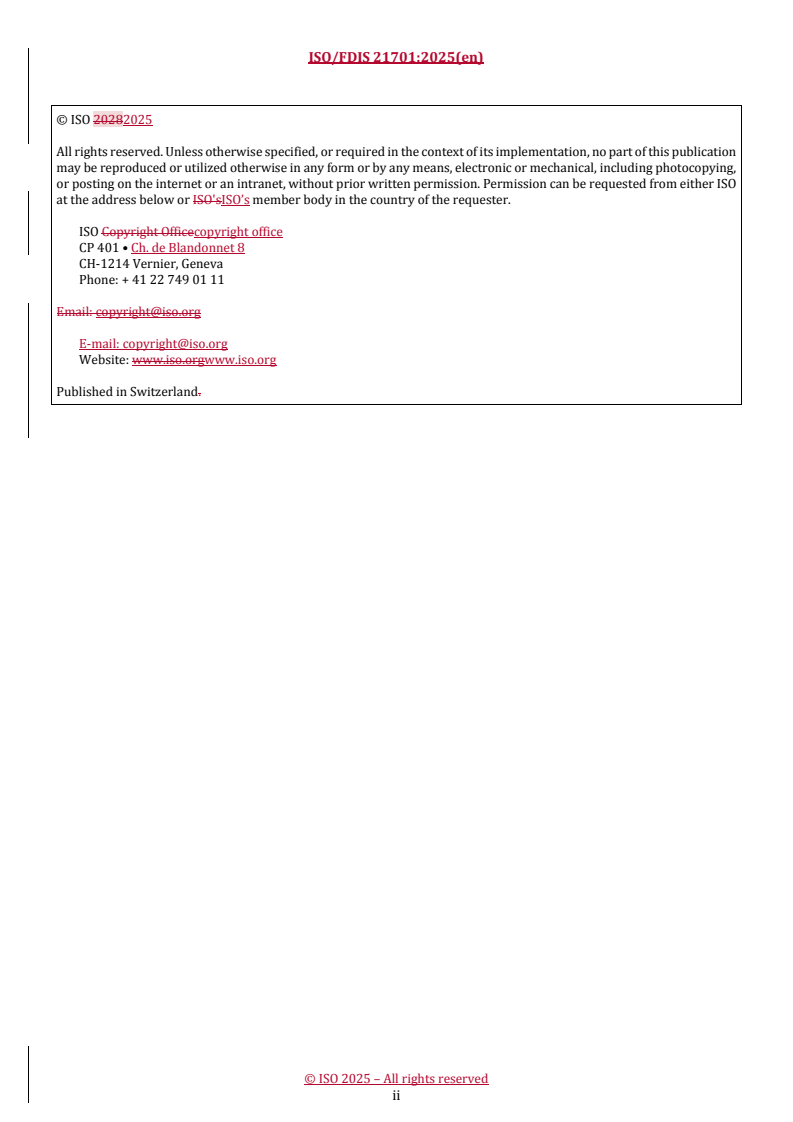 REDLINE ISO/FDIS 21701 - Textiles —Test method for accelerated hydrolysis of textile materials and biodegradation under controlled composting conditions of the resulting hydrolysate
Released:22. 07. 2025