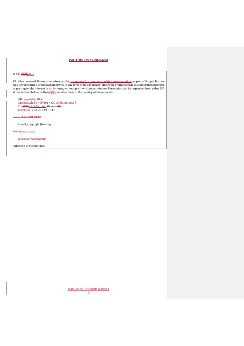 REDLINE ISO/FDIS 21921 - Oxidized starch in food applications — Specifications and test methods
Released:3. 06. 2025