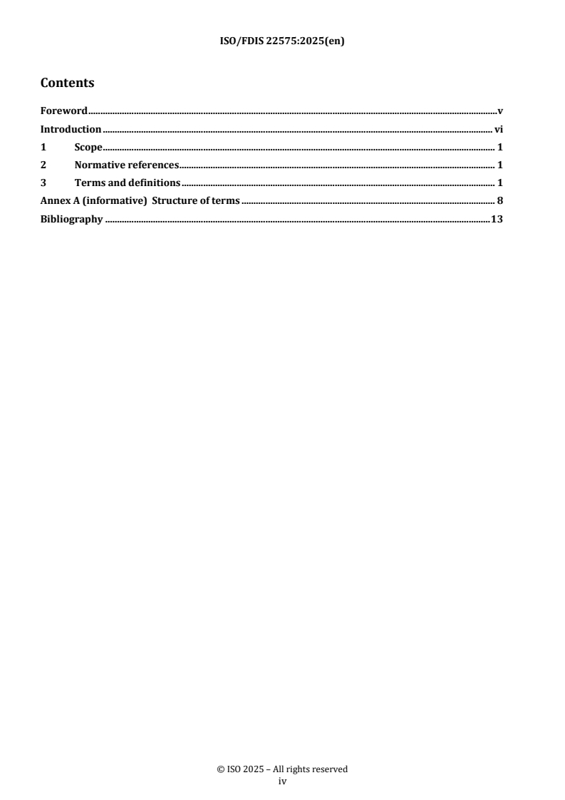 ISO 22575 REDLINE ISO/FDIS 22575 - Railway applications — General vocabulary
Released:10. 09. 2025 - Page 4 preview