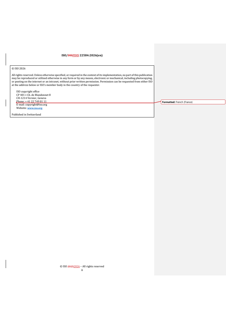 ISO/FDIS 22584 REDLINE ISO/FDIS 22584 - Traditional Chinese medicine — Angelica sinensis root - Page 2 preview