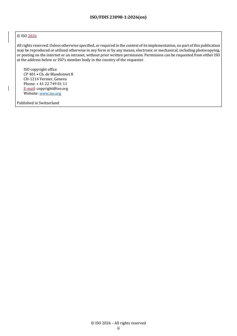 ISO/FDIS 23098-1 REDLINE ISO/FDIS 23098-1 - Sustainable mobility and transportation — Mobility monitoring and services by data sharing platform — Part 1: Role model - Page 2 preview
