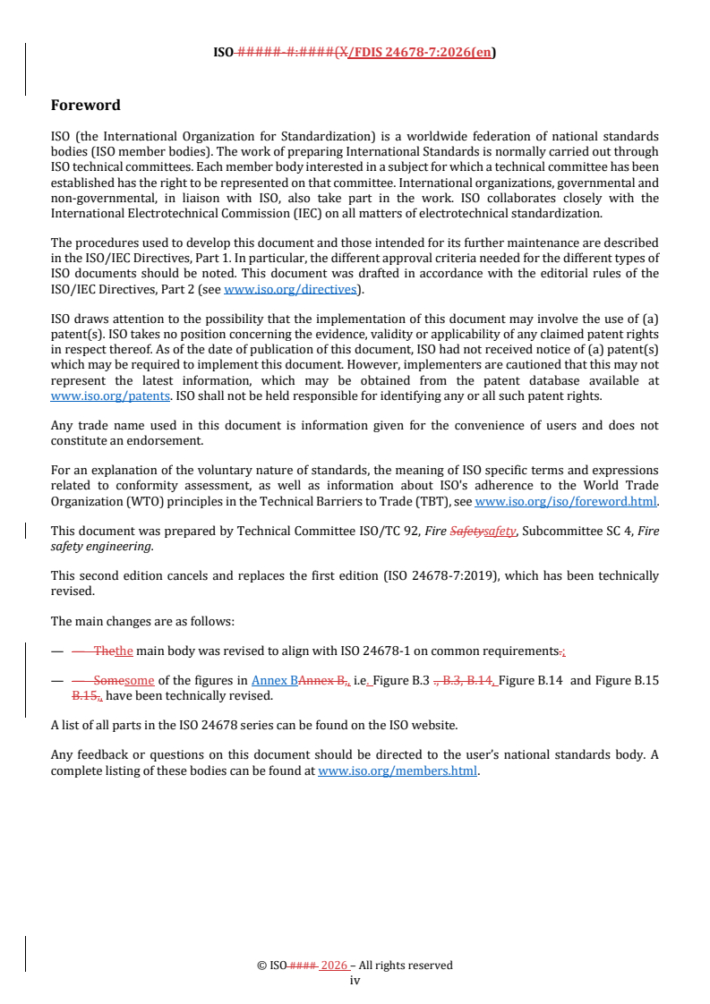ISO/FDIS 24678-7 REDLINE ISO/FDIS 24678-7 - Fire safety engineering — Requirements governing algebraic formulae — Part 7: Radiation heat flux received from an open pool fire - Page 4 preview