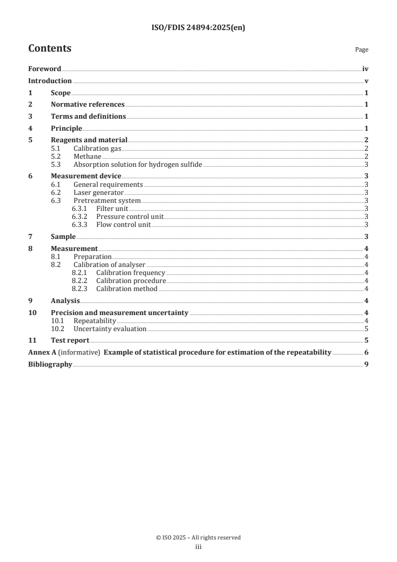 ISO 24894 ISO/FDIS 24894 - Analysis of natural gas — Determination of sulfur compounds — Determination of hydrogen sulfide by laser absorption spectroscopy
Released:10/8/2025 - Page 3 preview