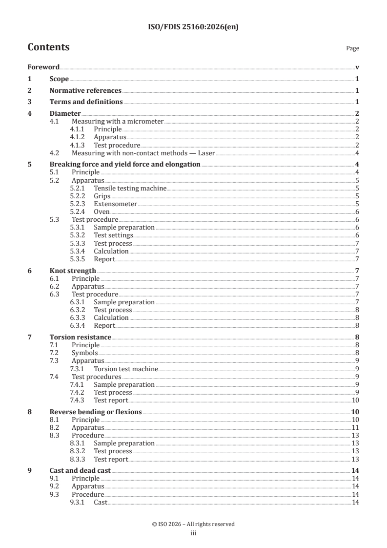 ISO/FDIS 25160 ISO/FDIS 25160 - Testing method for hose reinforcement wire - Page 3 preview
