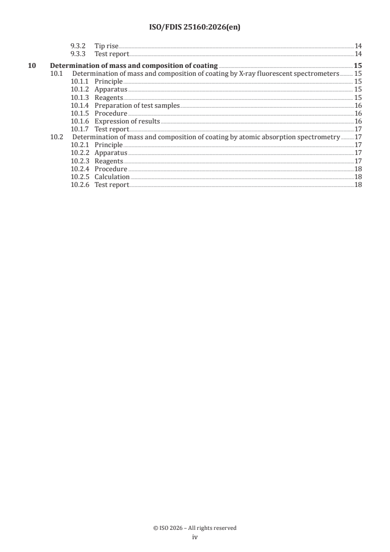 ISO/FDIS 25160 ISO/FDIS 25160 - Testing method for hose reinforcement wire - Page 4 preview
