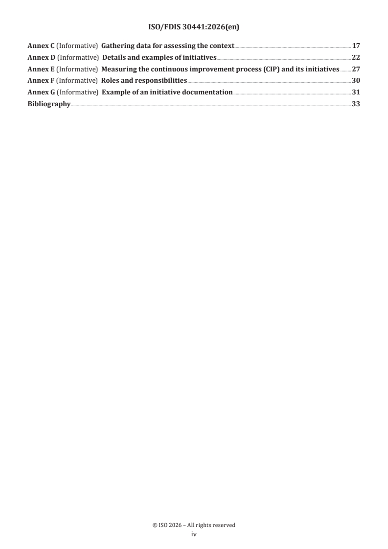 ISO/FDIS 30441 ISO/FDIS 30441 - Human resource management — Workforce well-being — Guidelines for thriving workplaces - Page 4 preview