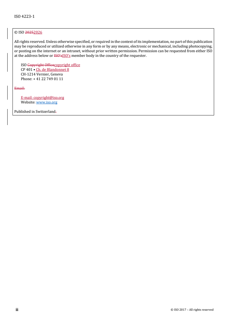 ISO/FDIS 4223-1 REDLINE ISO/FDIS 4223-1 - Tyre industry — Vocabulary — Part 1: Pneumatic tyres - Page 4 preview