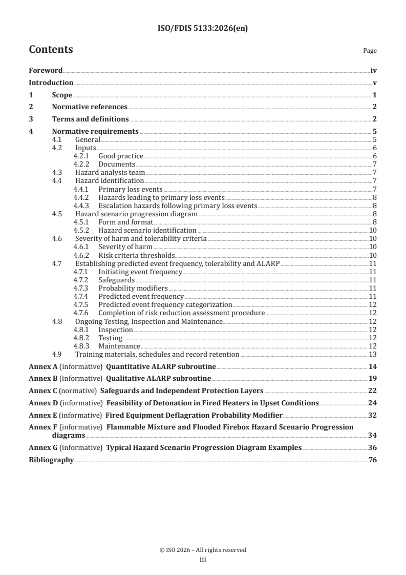 ISO/FDIS 5133 ISO/FDIS 5133 - Oil and gas industries including lower carbon energy — Protective system requirements for fired equipment - Page 3 preview