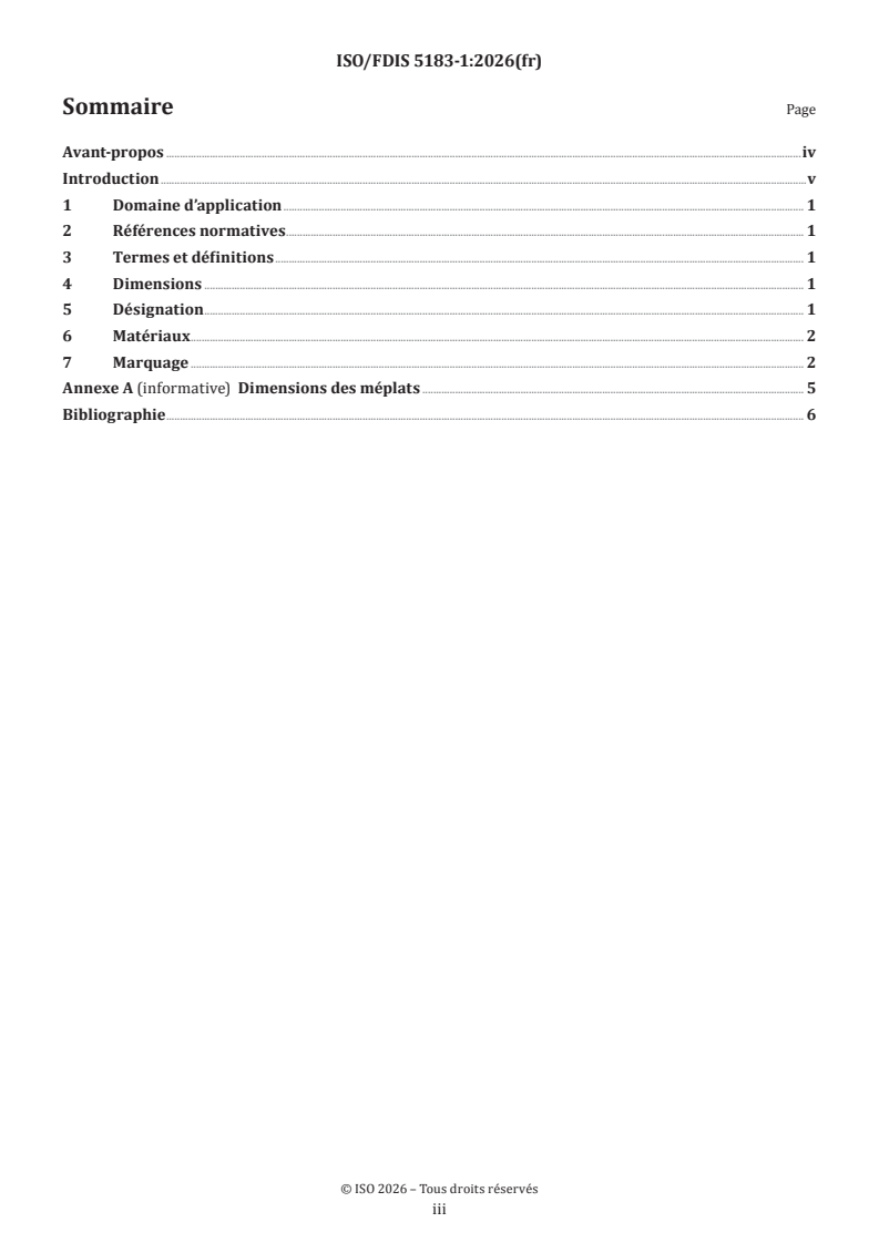 ISO 5183-1 ISO/FDIS 5183-1 - Matériel de soudage par résistance — Allonges d'électrode à embout amovible, cône mâle 1:10 — Partie 1: Emmanchement conique 1:10 - Page 3 preview