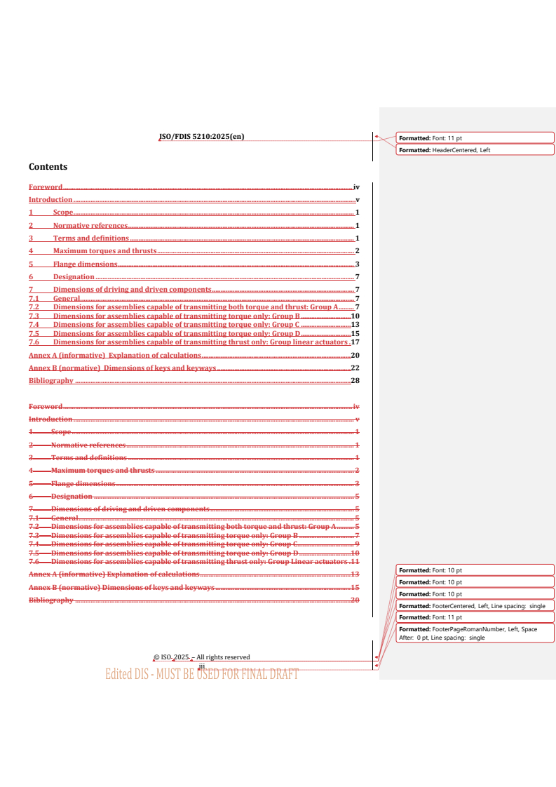 ISO 5210 REDLINE ISO/FDIS 5210 - Industrial valves — Multi-turn actuator attachments
Released:21. 10. 2025 - Page 3 preview