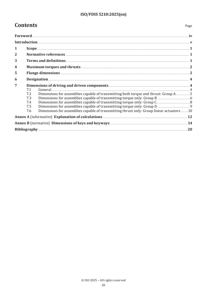 ISO 5210 ISO/FDIS 5210 - Industrial valves — Multi-turn actuator attachments
Released:21. 10. 2025 - Page 3 preview