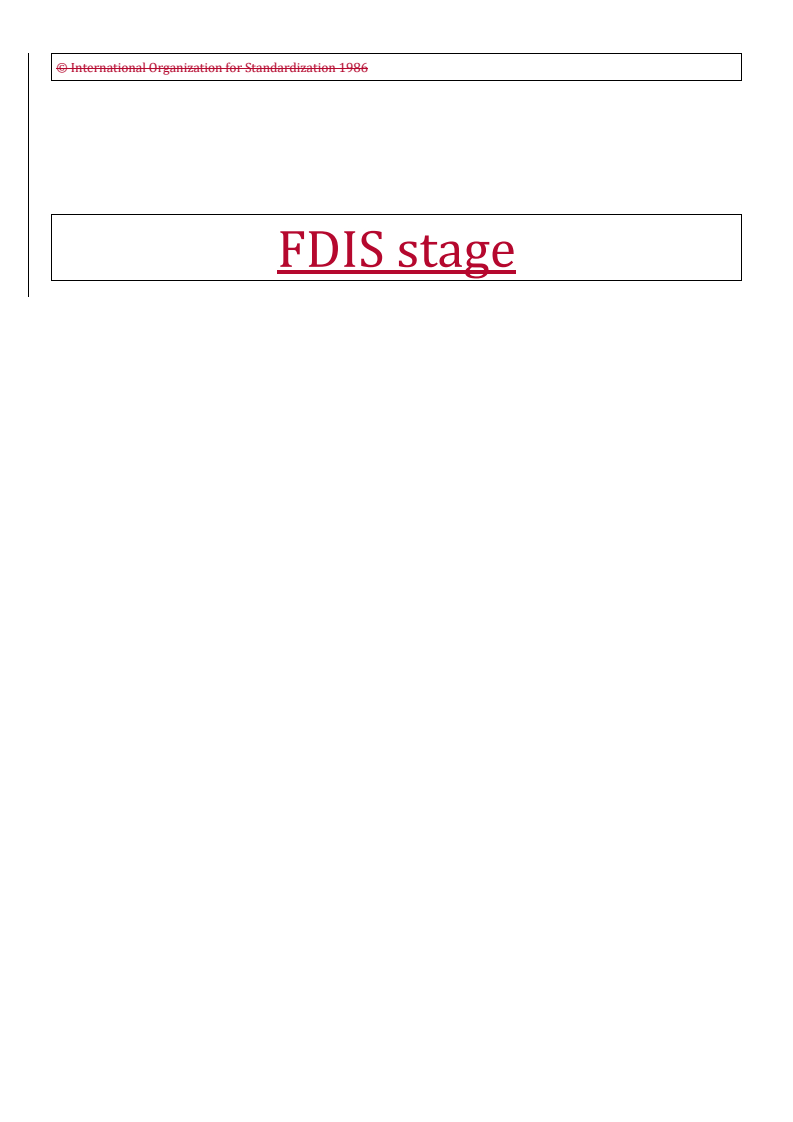 REDLINE ISO/FDIS 5313 - High nitrogen content, straight ammonium nitrate fertilizers — Determination of oil retention
Released:10/29/2025