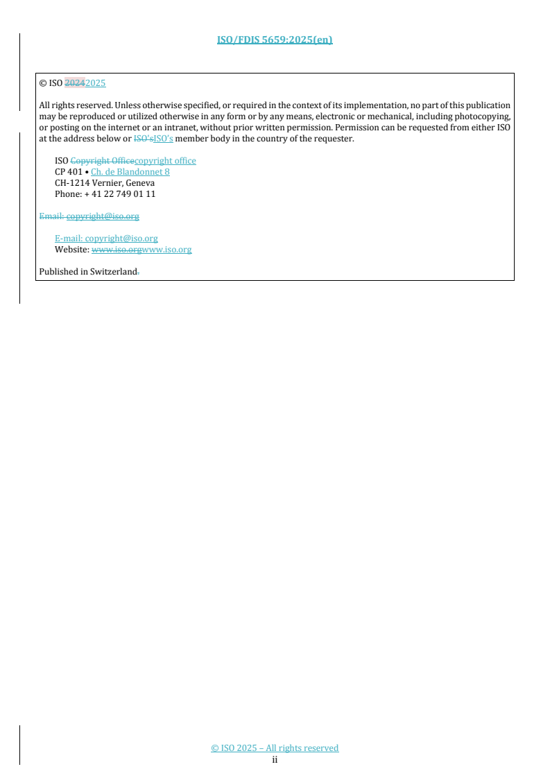 REDLINE ISO/FDIS 5659 - Plastics — Smoke generation — Determination of optical density by a single-chamber test
Released:10/3/2025