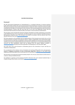 REDLINE ISO/FDIS 5909 - Business processes and data interchange of electronic bill of lading based on distributed ledger technology (DLT)
Released:10/1/2025 - Page 4 preview