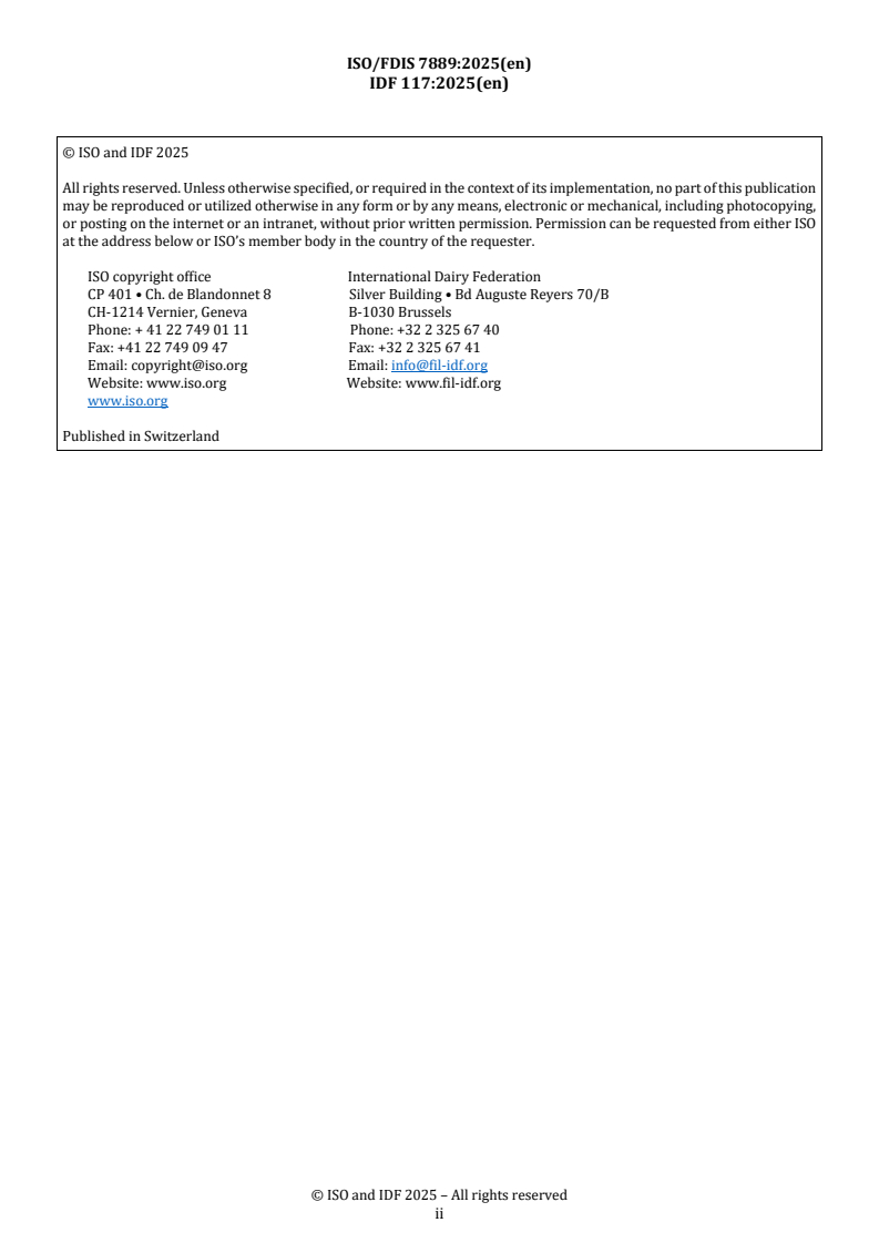 REDLINE ISO/FDIS 7889 - Yoghurt — Enumeration of characteristic microorganisms — Colony-count technique
Released:19. 09. 2025