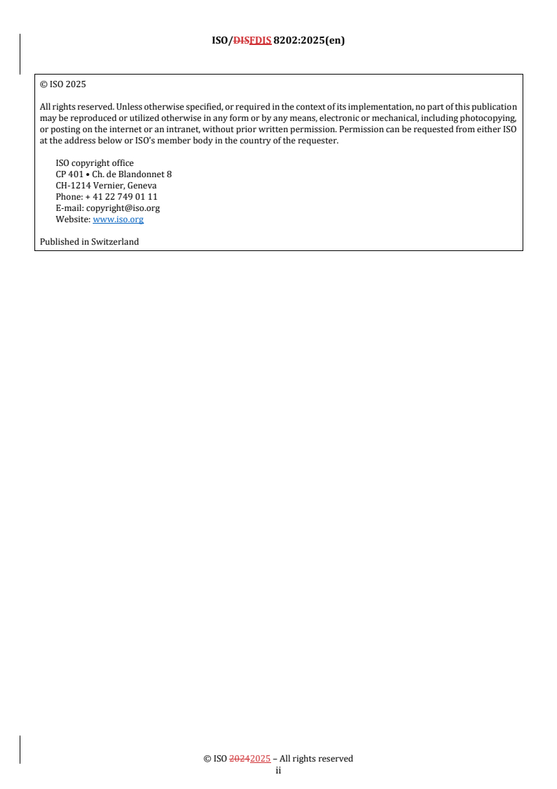 REDLINE ISO/FDIS 8202 - Road vehicles — Box task and detection response task to measure visual-manual and cognitive demand
Released:13. 06. 2025