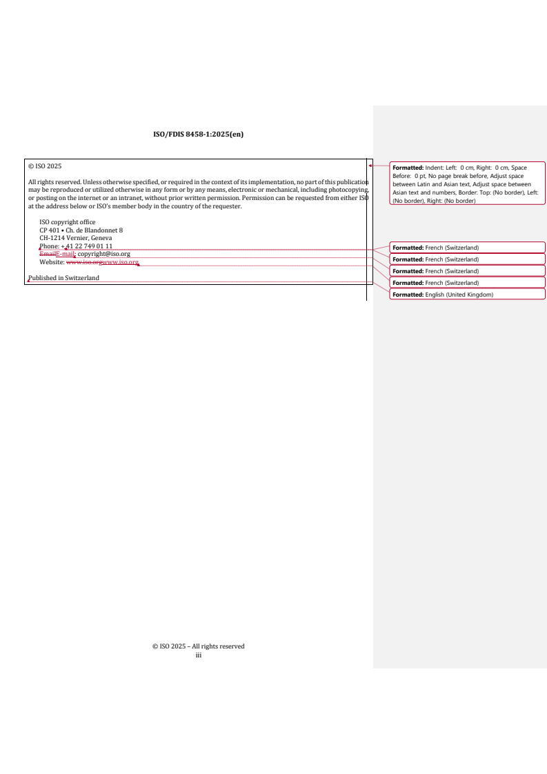 ISO 8458-1 REDLINE ISO/FDIS 8458-1 - Steel wire for mechanical springs — Part 1: General requirements
Released:10/14/2025 - Page 3 preview