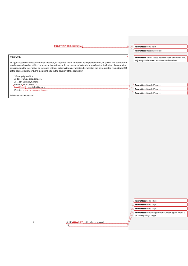 REDLINE ISO/FDIS 9185 - Protective clothing — Assessment of resistance of materials to molten metal splash
Released:17. 06. 2025
