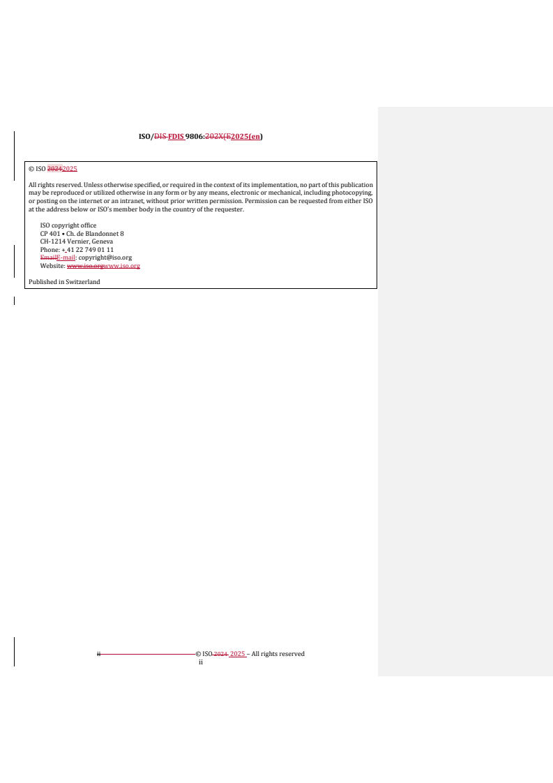 REDLINE ISO/FDIS 9806 - Solar energy — Solar thermal collectors — Test methods
Released:23. 06. 2025