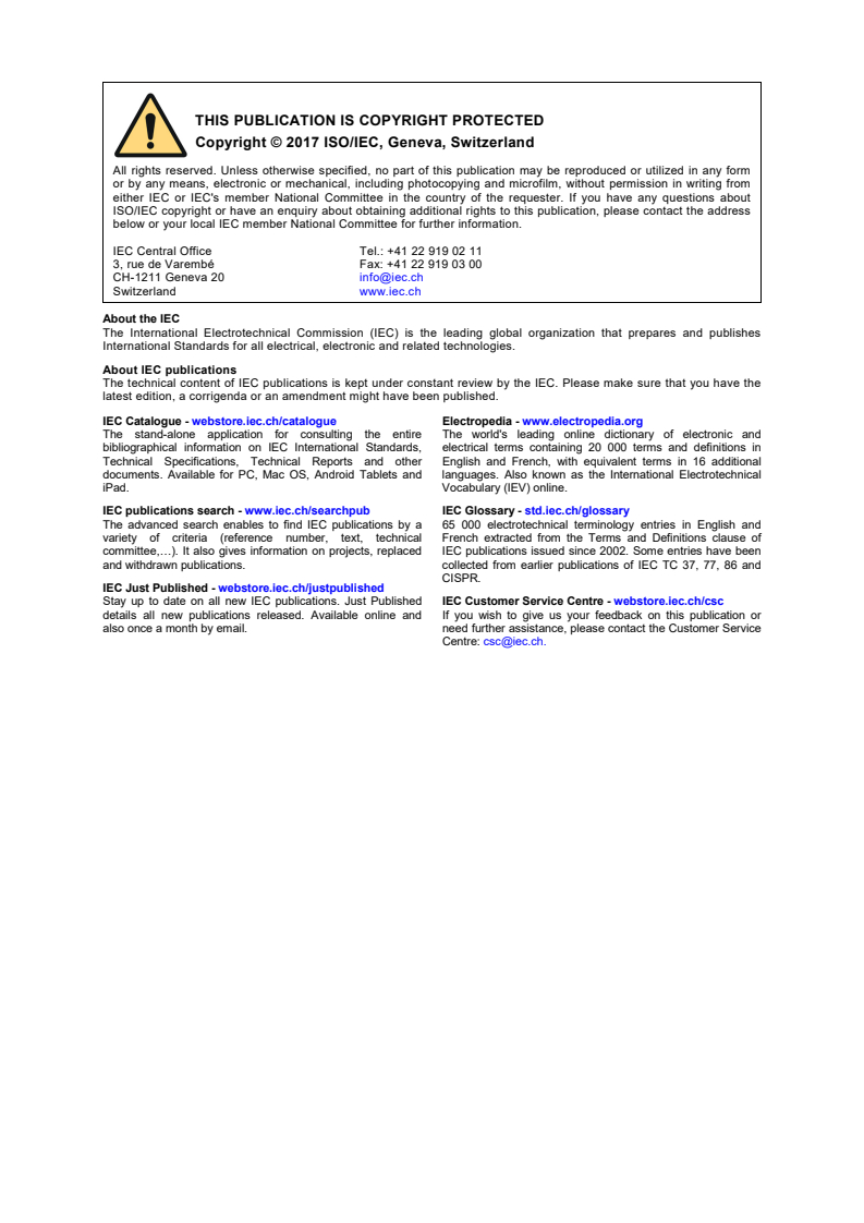 ISO/IEC 11801-4:2017 ISO/IEC 11801-4:2017 - Information technology — Generic cabling for customer premises — Part 4: Single-tenant homes
Released:11/21/2017 - Page 2 preview