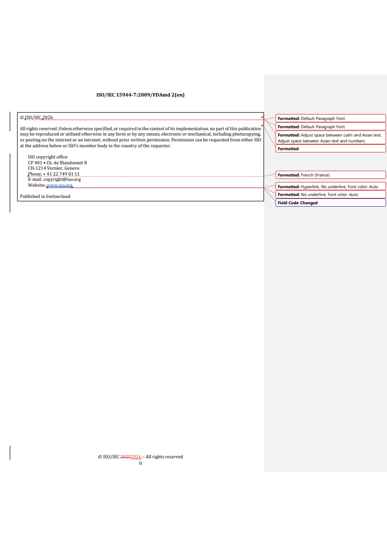 ISO/IEC 15944-7:2009/Amd 2 REDLINE ISO/IEC 15944-7:2009/FDAmd 2 - Information technology — Business operational view — Part 7: eBusiness vocabulary — Amendment 2 - Page 2 preview