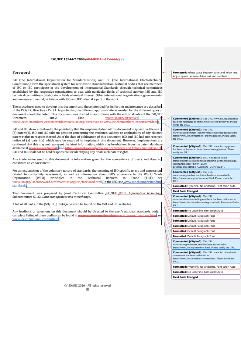 ISO/IEC 15944-7:2009/Amd 2 REDLINE ISO/IEC 15944-7:2009/FDAmd 2 - Information technology — Business operational view — Part 7: eBusiness vocabulary — Amendment 2 - Page 3 preview