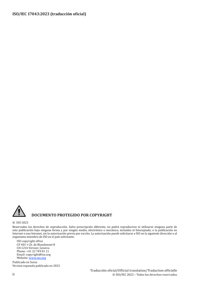 ISO/IEC 17043:2023 ISO/IEC 17043:2023 - Conformity assessment — General requirements for the competence of proficiency testing providers/18/2023 - Page 2 preview