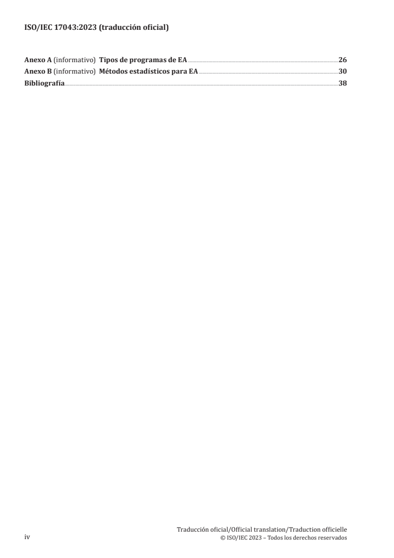 ISO/IEC 17043:2023 ISO/IEC 17043:2023 - Conformity assessment — General requirements for the competence of proficiency testing providers/18/2023 - Page 4 preview