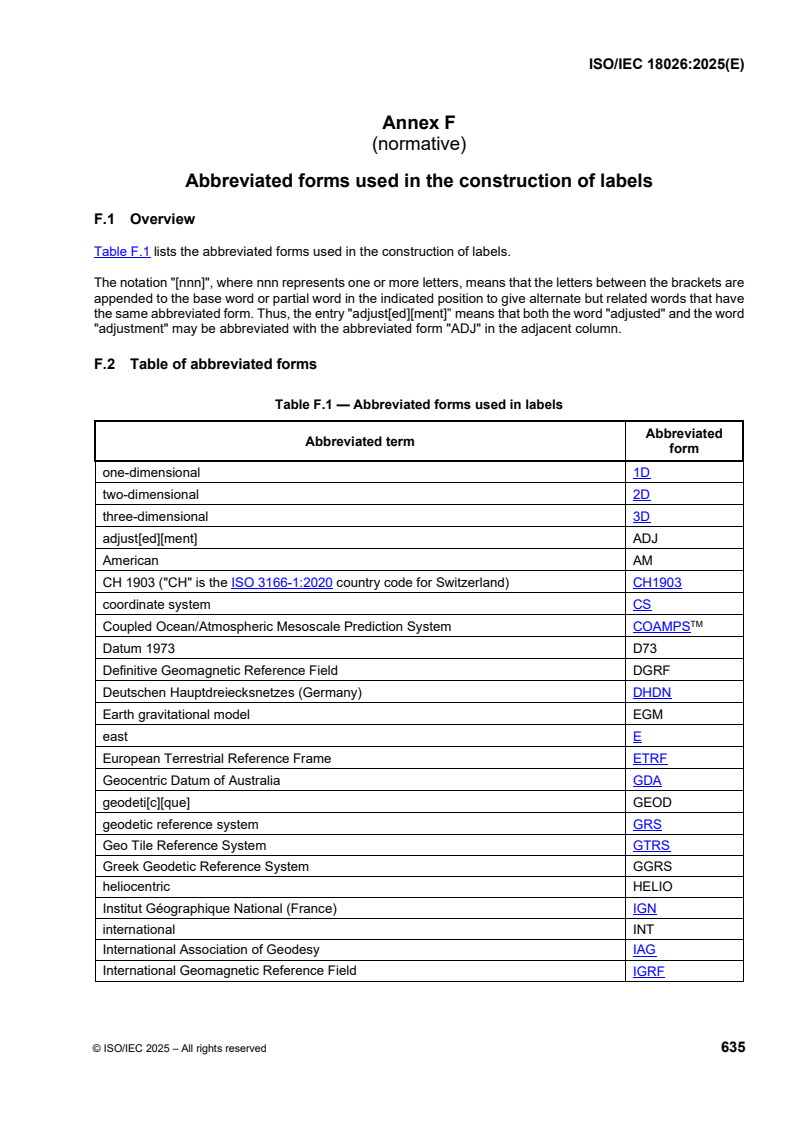 ISOIEC_18026E_ANNEX_F - ISO/IEC 18026:2025 - Information technology — Spatial reference model (SRM)
Released:11. 07. 2025