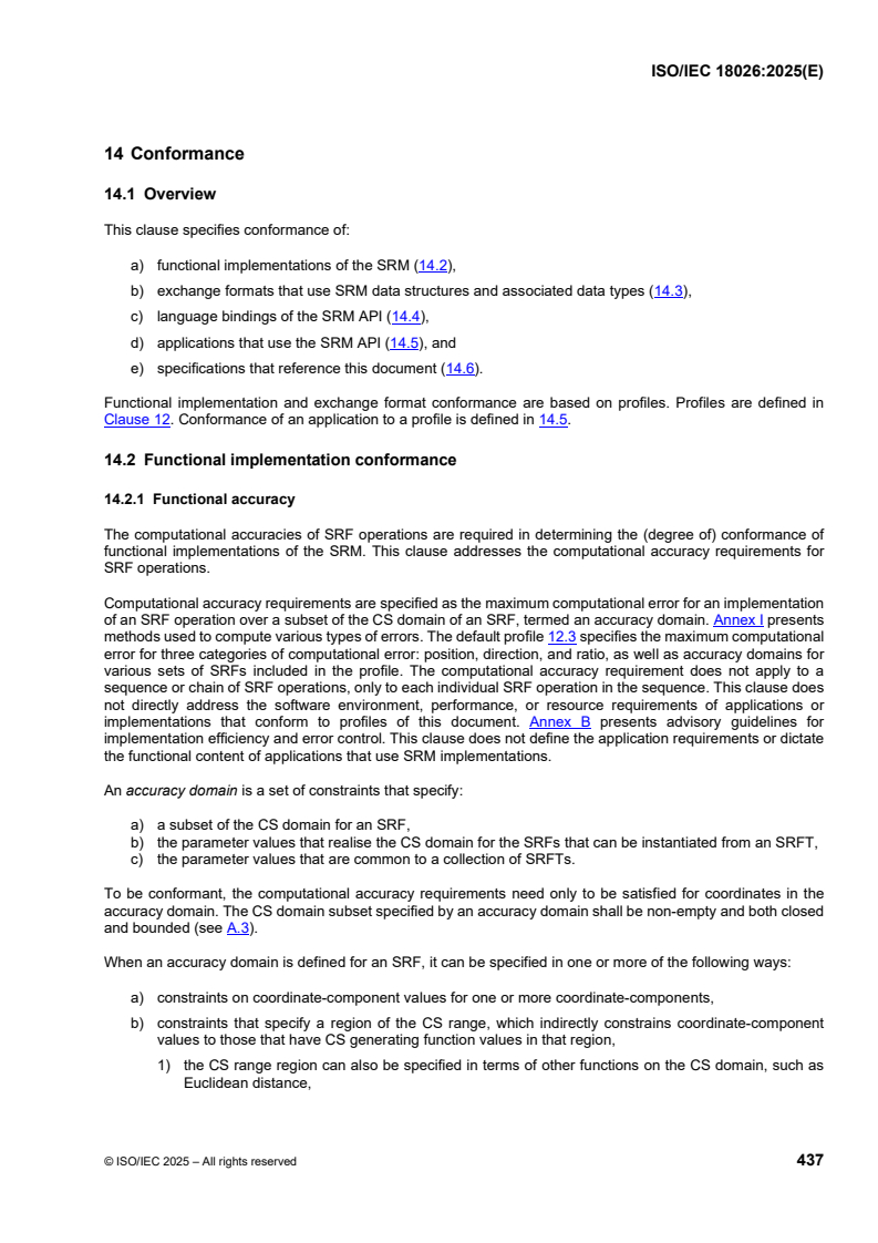 ISOIEC_18026E_CONFORMANCE - ISO/IEC 18026:2025 - Information technology — Spatial reference model (SRM)
Released:11. 07. 2025