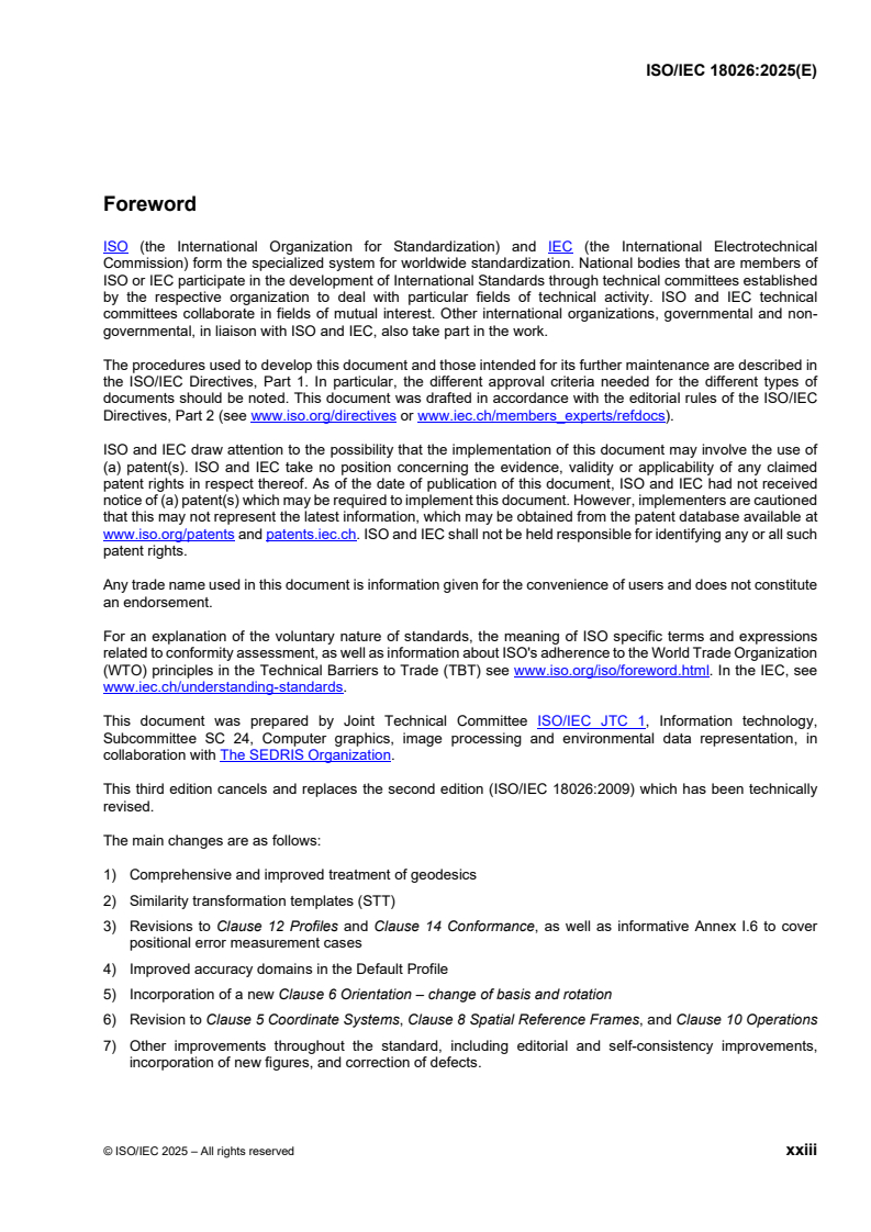 ISOIEC_18026E_FOREWORD - ISO/IEC 18026:2025 - Information technology — Spatial reference model (SRM)
Released:11. 07. 2025