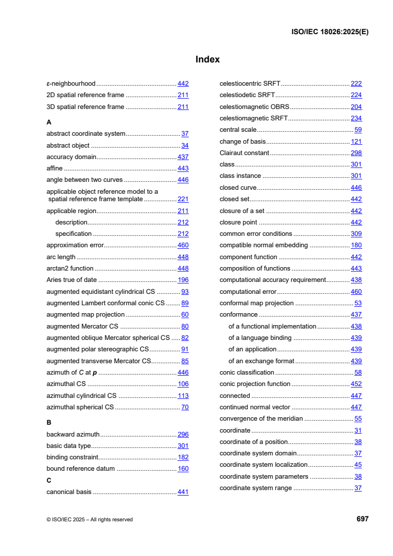 ISOIEC_18026E_INDEX - ISO/IEC 18026:2025 - Information technology — Spatial reference model (SRM)
Released:11. 07. 2025