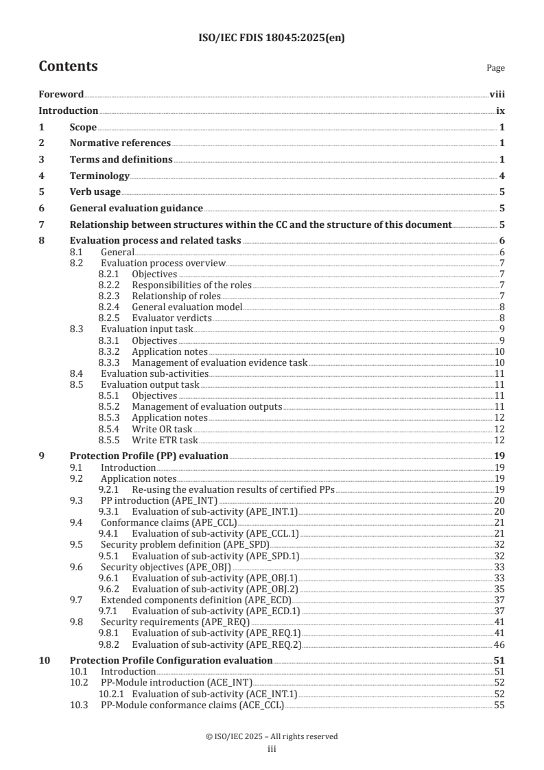 ISO/IEC 18045 ISO/IEC 18045 - Information security, cybersecurity and privacy protection — Evaluation criteria for IT security — Requirements and methodology for IT security evaluation/25/2025 - Page 3 preview