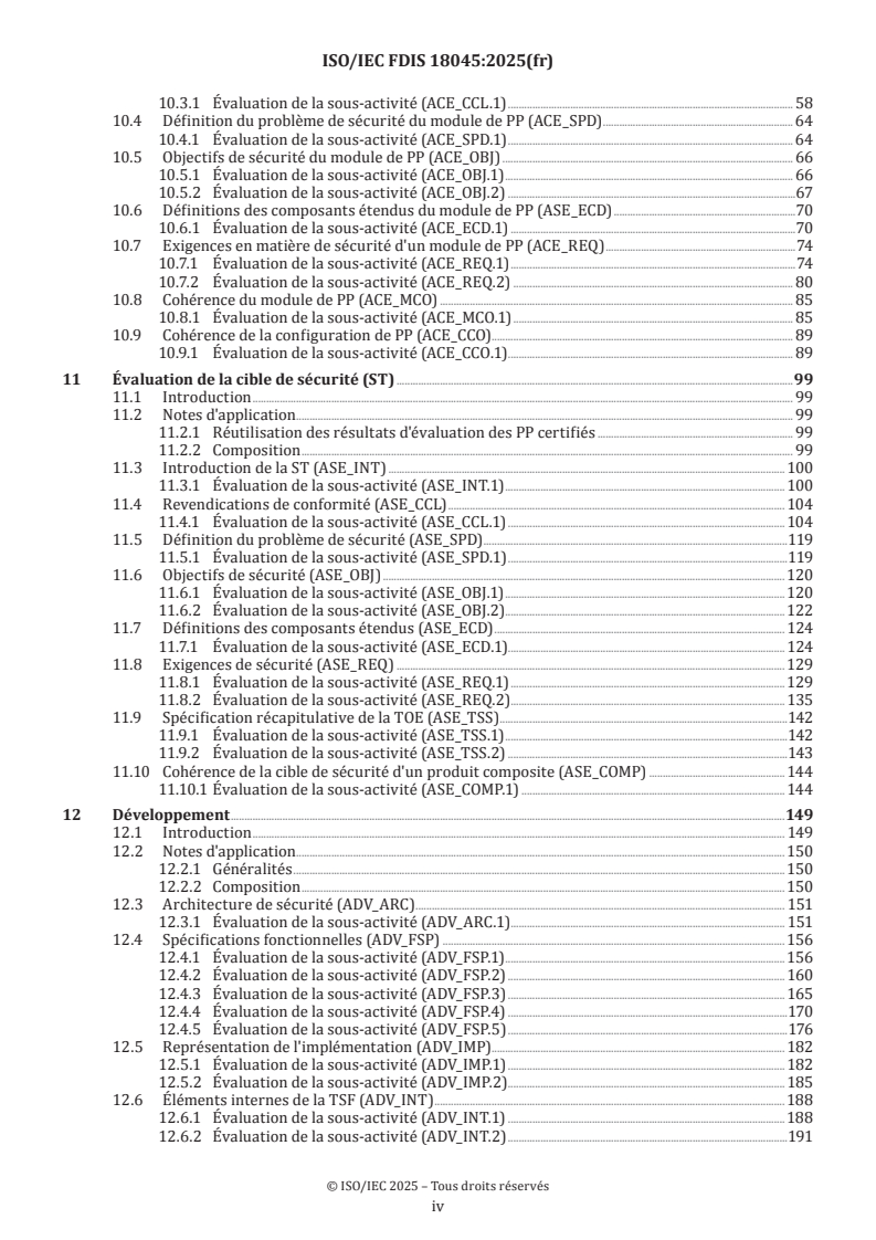 ISO/IEC 18045 ISO/IEC 18045 - Sécurité de l'information, cybersécurité et protection de la vie privée — Critères d'évaluation pour la sécurité des technologies de l'information — Exigences et méthodologie pour l'évaluation de sécurité/17/2026 - Page 4 preview
