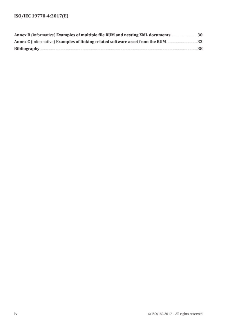 ISO/IEC 19770-4:2017 ISO/IEC 19770-4:2017 - Information technology — IT asset management — Part 4: Resource utilization measurement/14/2017 - Page 4 preview