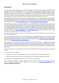 ISO/IEC 19896-3:2025 - Information security, cybersecurity and privacy protection — Requirements for the competence of IT security conformance assessment body personnel — Part 3: Knowledge and skills requirements for evaluators and reviewers according to the ISO/IEC 15408 series and ISO/IEC 18045
Released:19. 11. 2025 - Page 4 preview