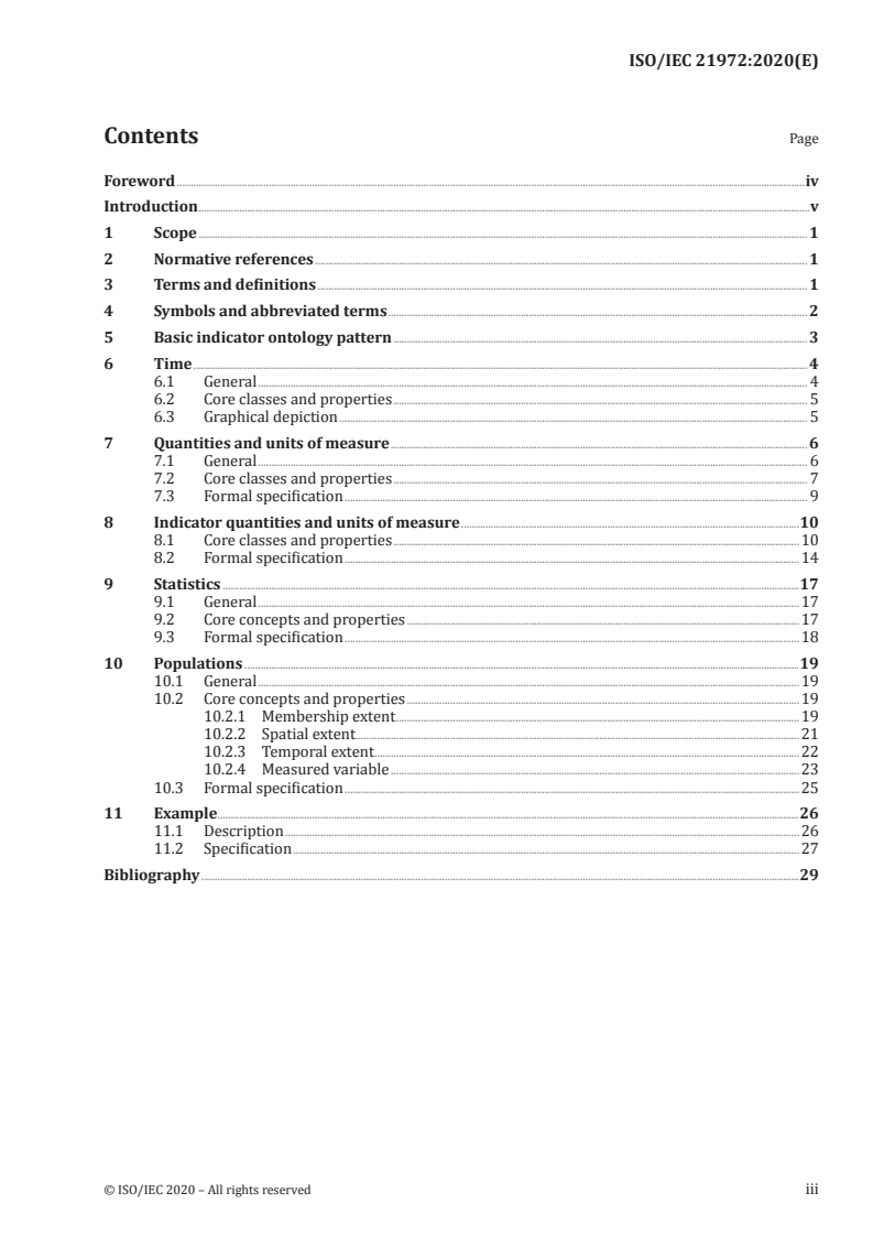 ISO/IEC 21972:2020 ISO/IEC 21972:2020 - Information technology — Upper level ontology for smart city indicators/27/2020 - Page 3 preview