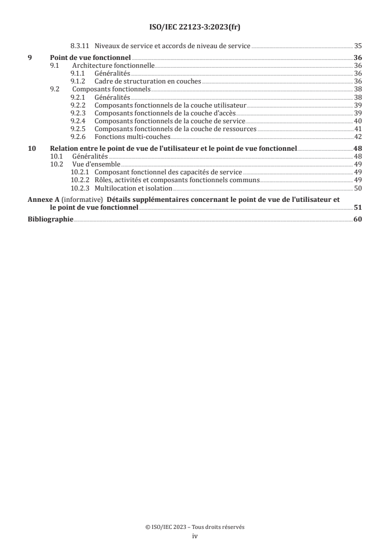 ISO/IEC 22123-3:2023 ISO/IEC 22123-3:2023 - Technologies de l'information — Informatique en nuage — Partie 3: Architecture de référence - Page 4 preview